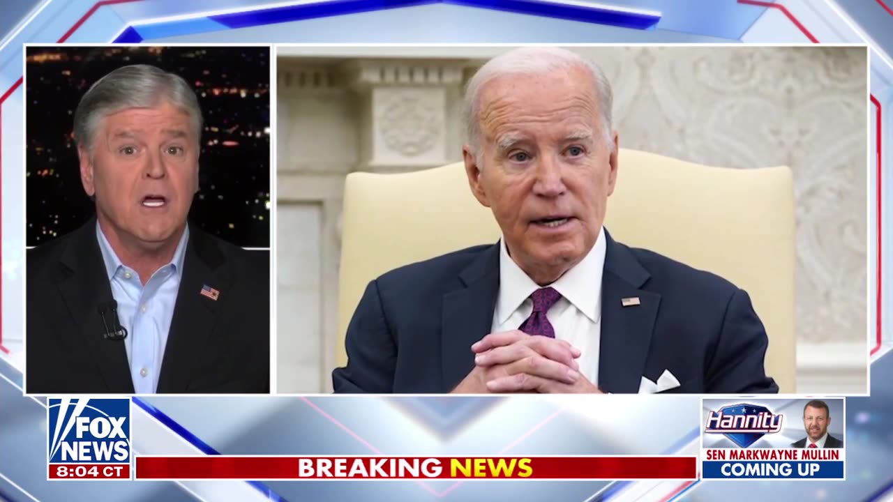 HANNITY: Bidens Decline Was A Massive Security Threat [WATCH]
