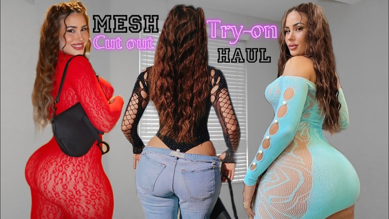 Mesh Cut Out Try-On Haul: Bold Summer Aesthetics & Fit Review 🔥