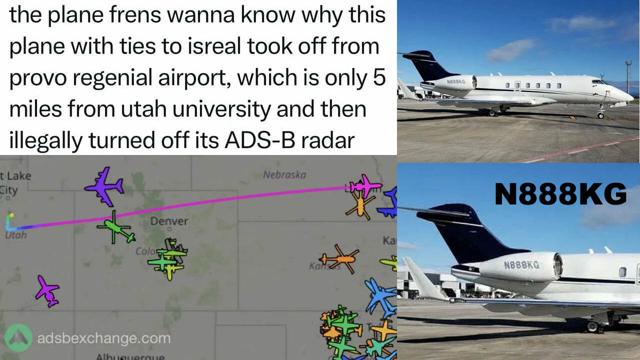 The Mystery Behind Private Jet (N888KG) Disappearing from Radar after Charlie Kirks Assassination ✈