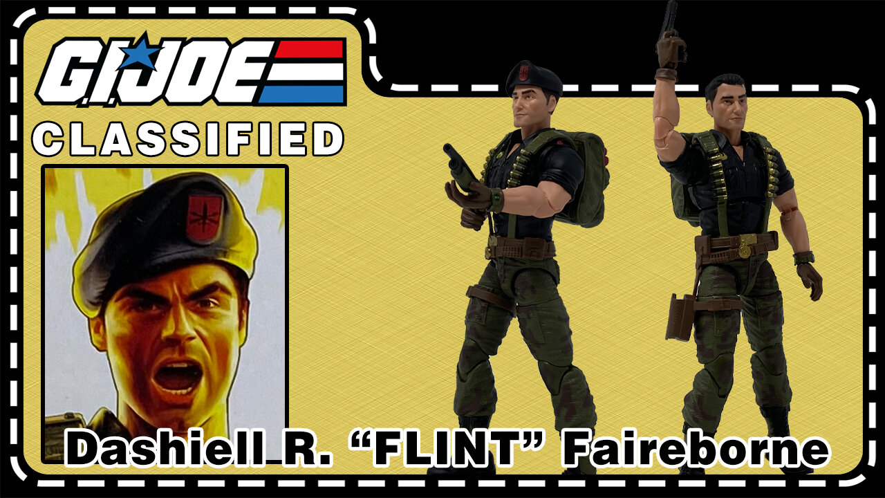 Dashiell R. Flint Fairborne - G.I. Joe Classified Retro Card - Unboxing & Review