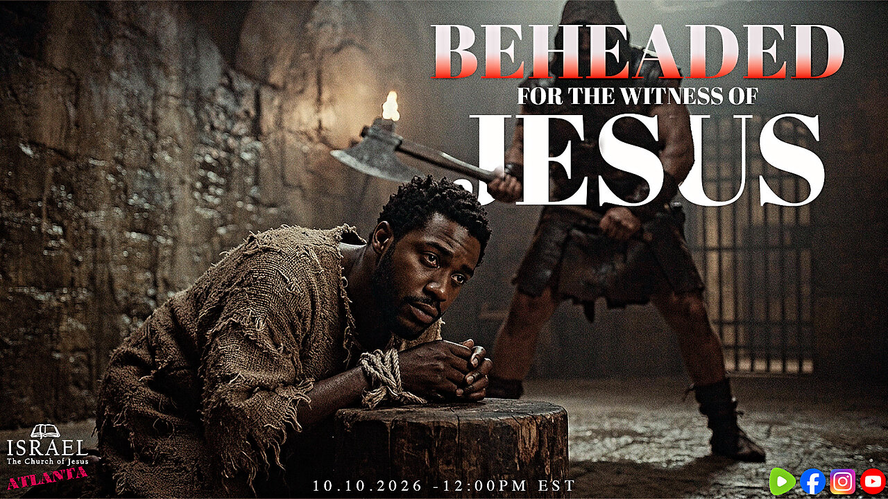 Mathew Rumble Beheaded for the witness of Jesus