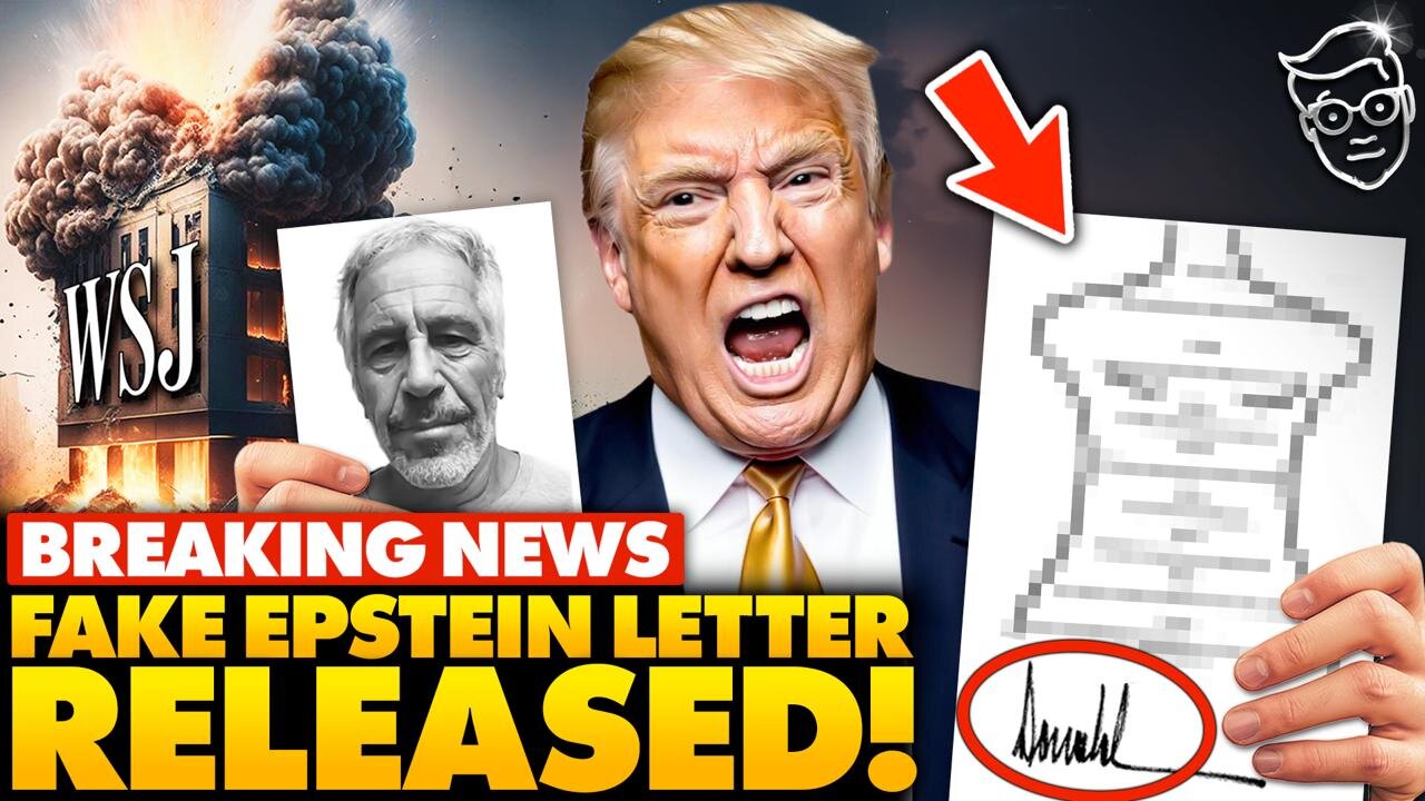 Trumps Smoking-Gun Letter to Epstein RELEASED! Just One Little Problem: The Signature is FAKE…