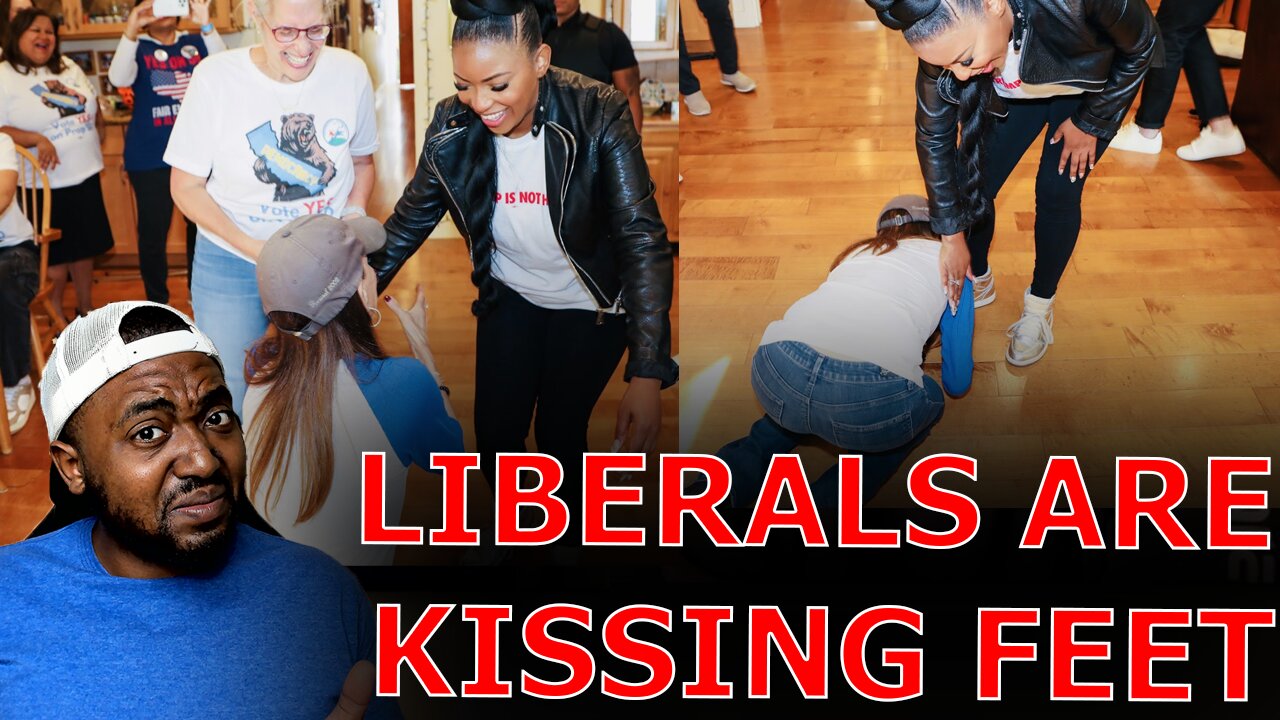 WOKE White Woman ROASTED For Kissing GHETTO Democrats FEET As They PUSH INSANE Election Conspiracy