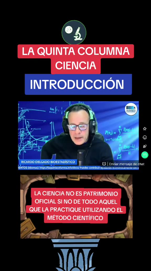 La QUINTA COLUMNA es CIENCIA demostracion empirica