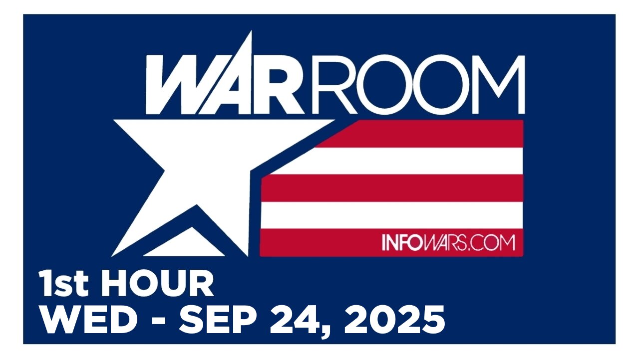 WAR ROOM [1 of 3] Wednesday 9/24/25 • DISCUSSION WITH NICK FUENTES, News, Reports & Analysis