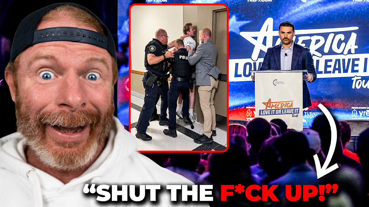 “Shut the F up!” – TPUSA has Israel Critic Arrested thumbnail