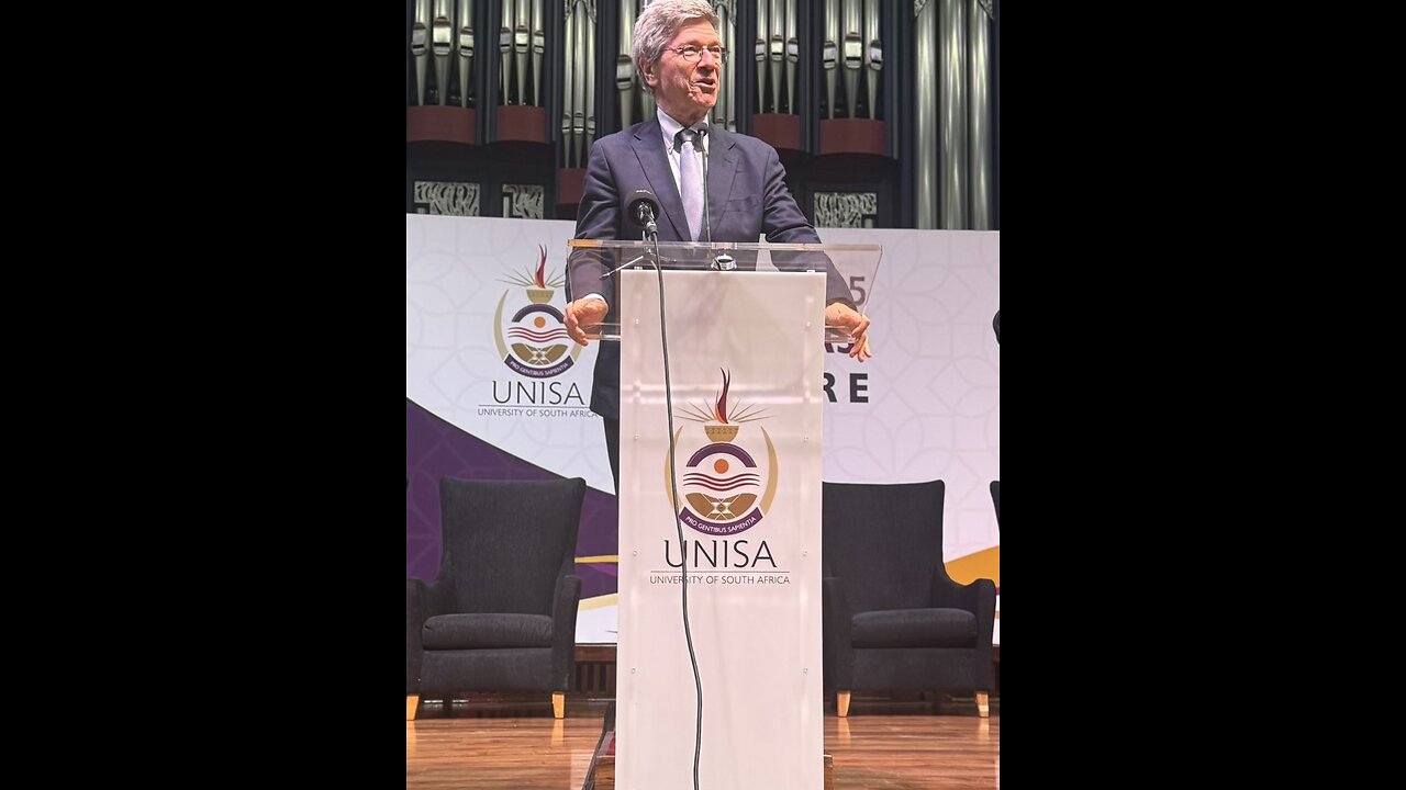 Prof Jeffrey Sachs Roasts Trump for skipping G20 summit in South Africa