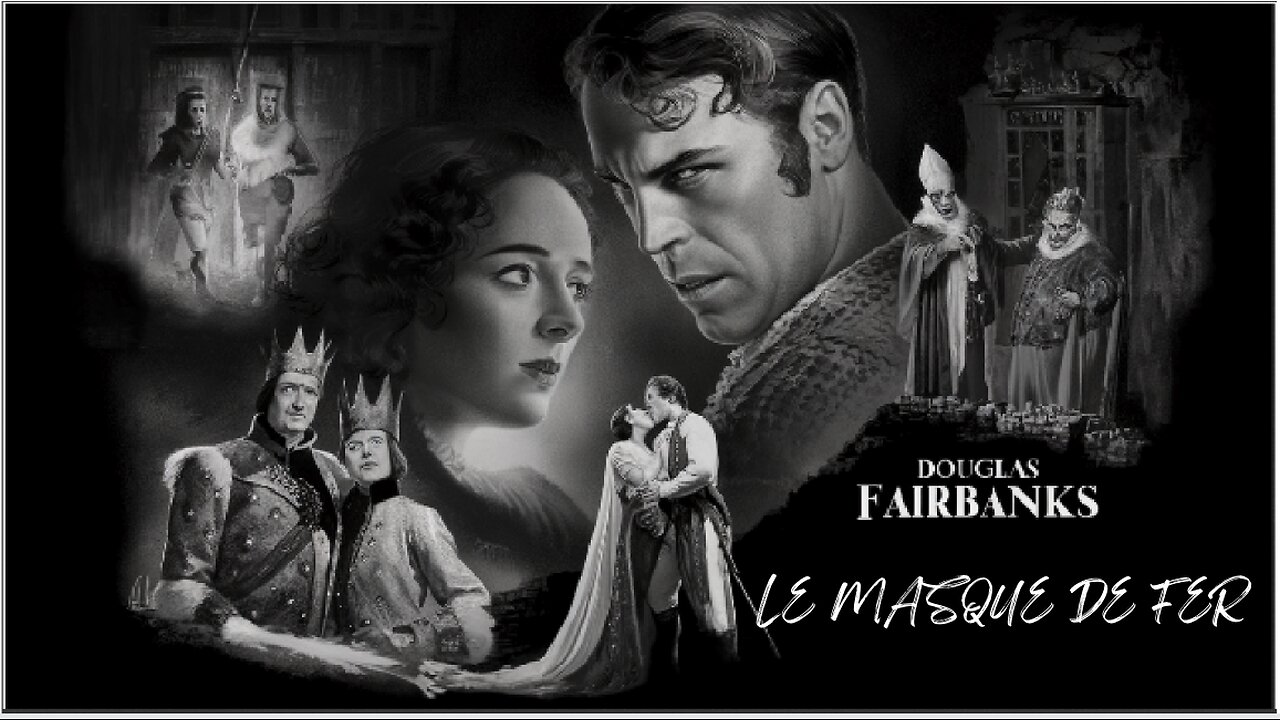 LE MASQUE DE FER (1929) Douglas Fairbanks et Belle Bennett | Drame | Film nostalgique