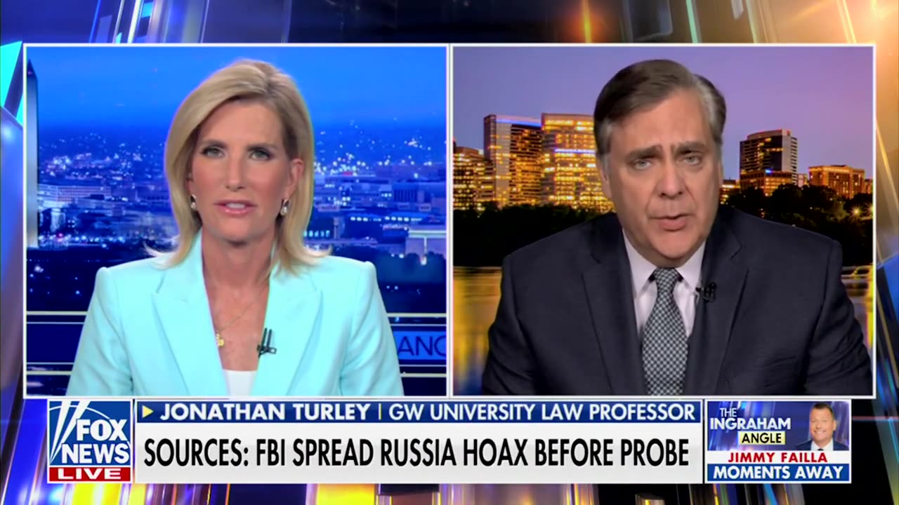 Turley Explains How Media And Clinton Campaign Derailed Trumps First Term