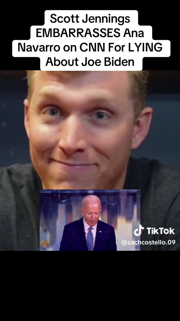 Scott Jennings EMBARRASSES Ana Navarro on CNN For LYING About Joe Biden