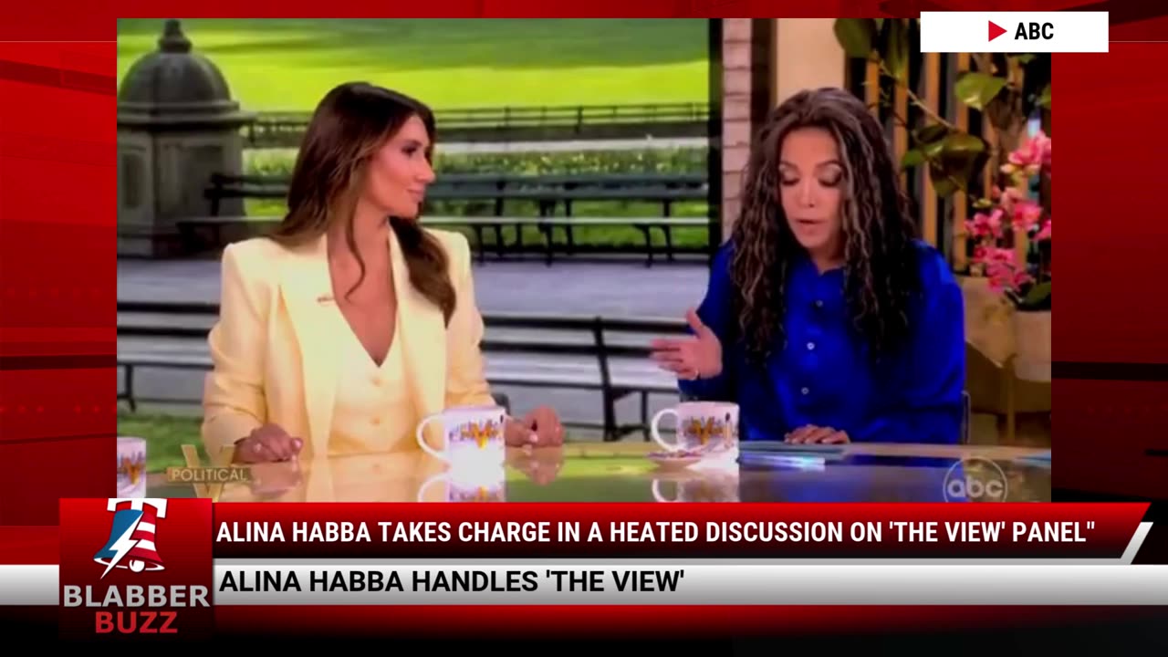 Alina Habba Takes Charge In A Heated Discussion On 'The View' Panel