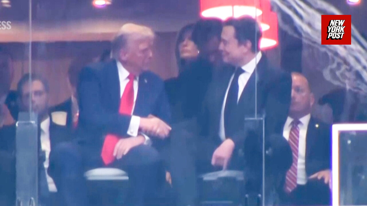 President Trump and Elon Musk reunite at Charlie Kirks funeral after public feud