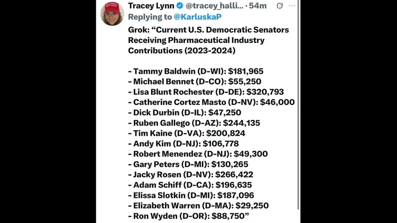 RFK Jr exposed big pharma paid liberal hypocrite satanic democrat elizabeth warren bernie sanders🤣
