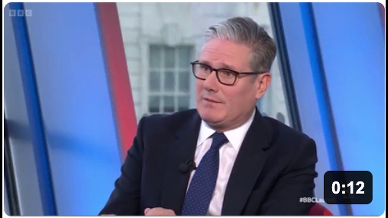 Keir Starmer blames the influx of illegal migrants into the UK on climate change. 🤡