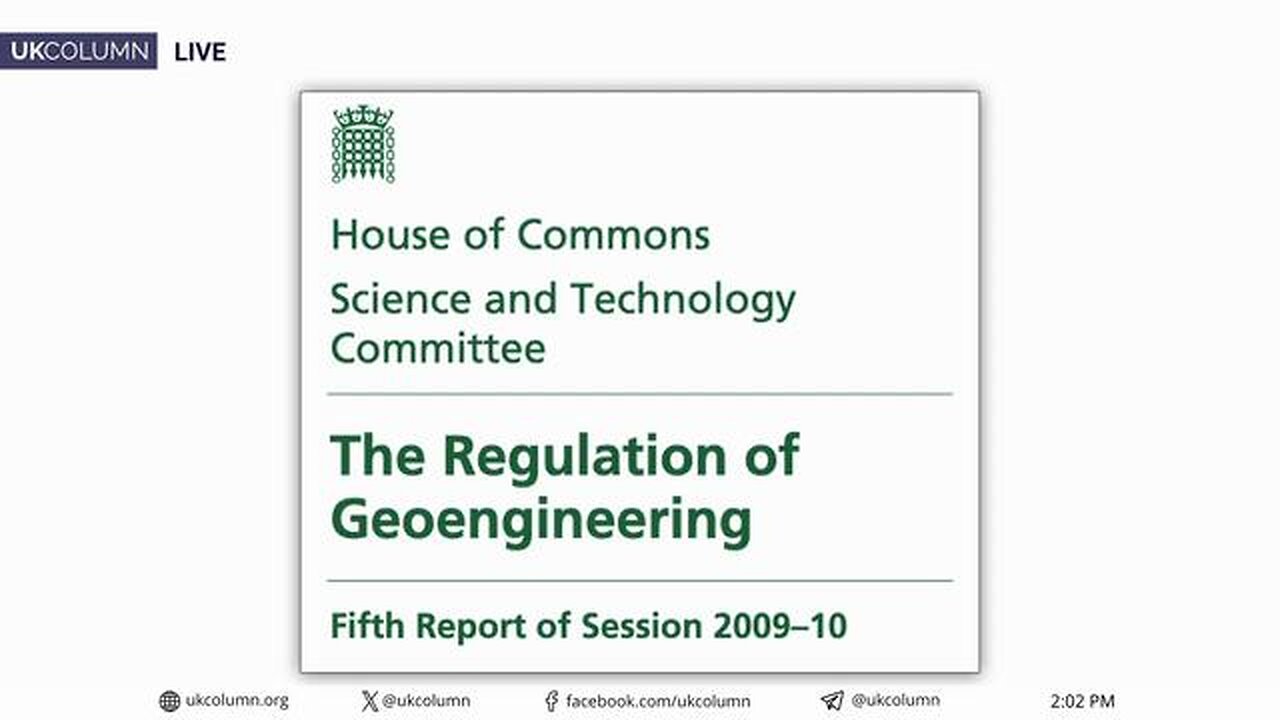 Geoengineering Expands to Sky and Sea: UK Experiments Begin as Debate Over Climate Control Grows