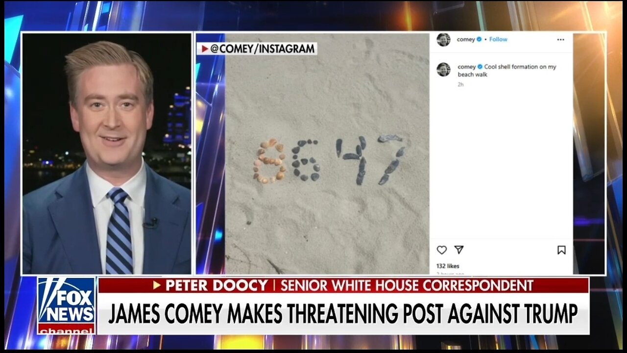Peter Doocy On The Head-Scratcher Behind Comey’s Threatening Post Against Trump
