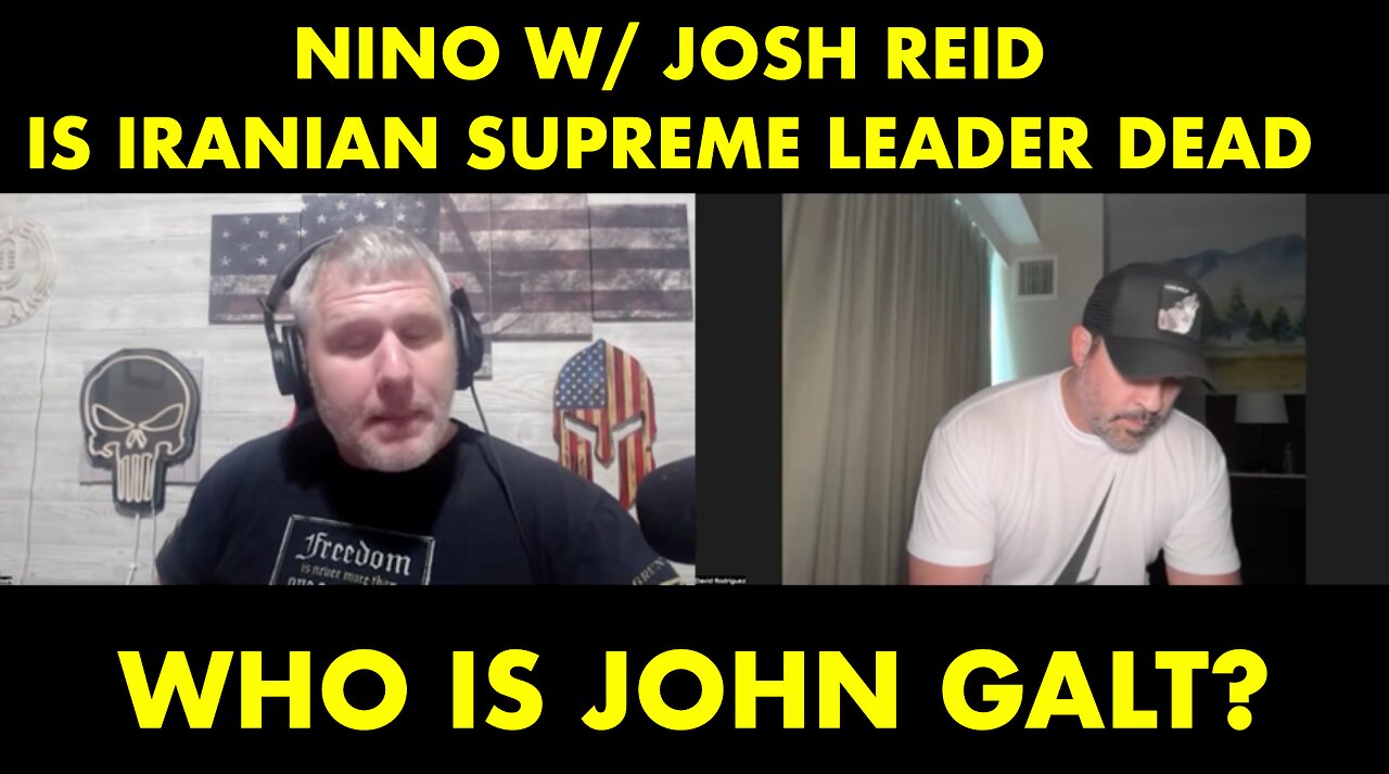 NINO W/ JOSH REID- Trumps Final Checkmate - All Hell is Breaking Loose! WHO IS John Galt?