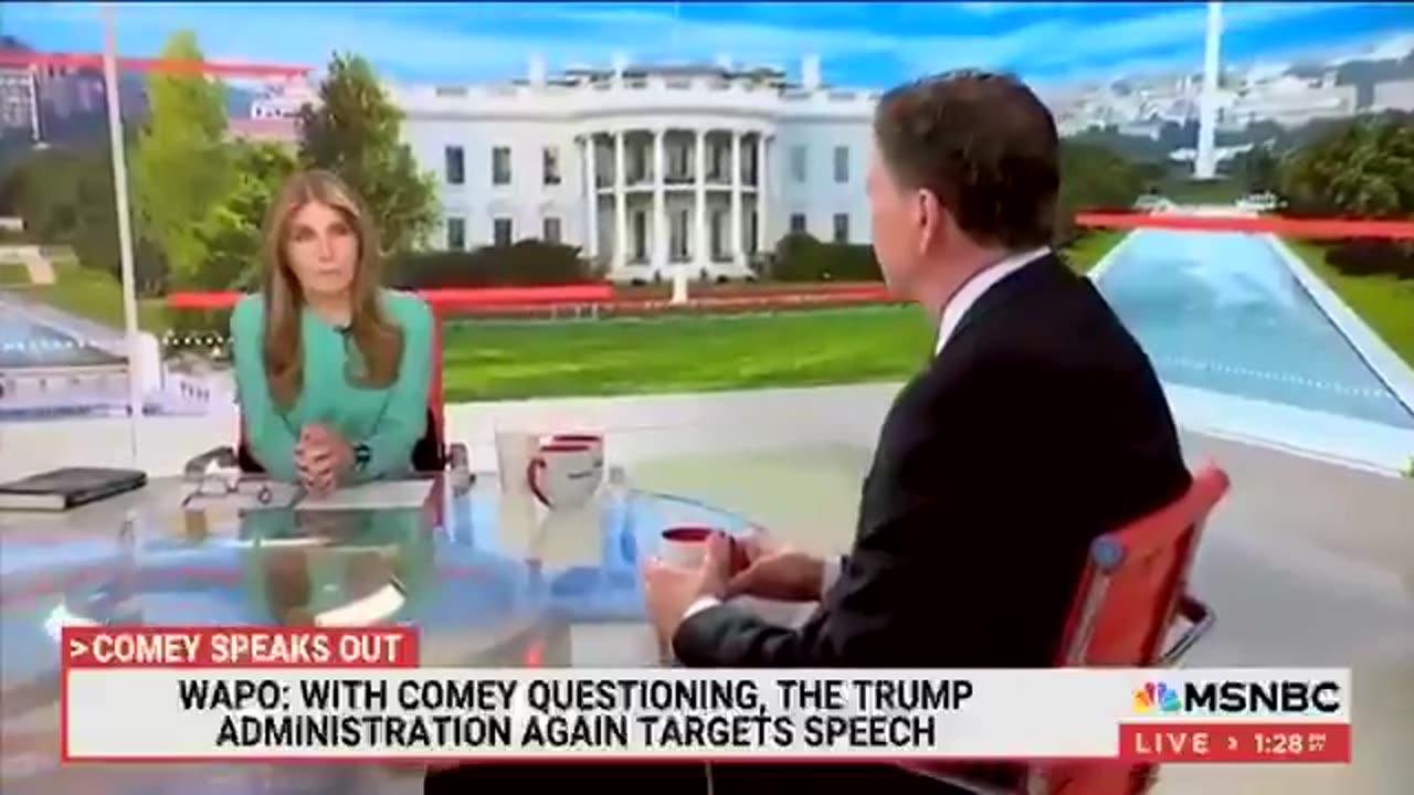 JAMES COMEY: That shell picture was just a clever way to express a political viewpoint.