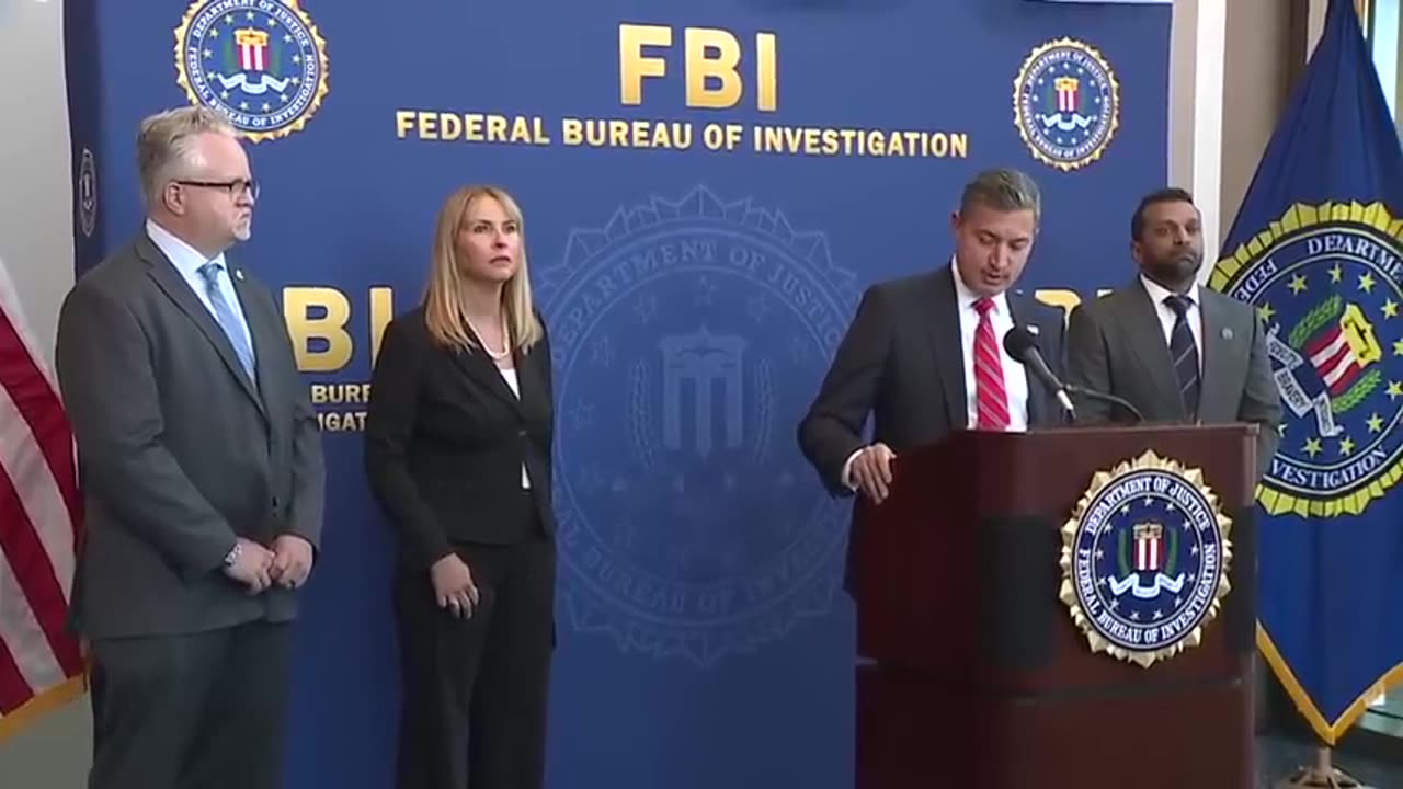FBI Director Kash Patel, officials announce indictments in international drug conspiracy