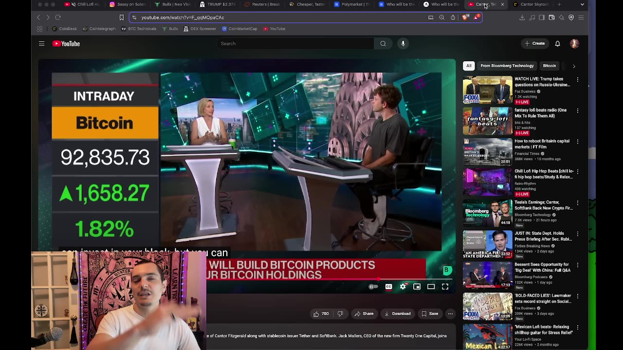Bitcoin and crypto market news and analysis: F*** it, Well do it live!