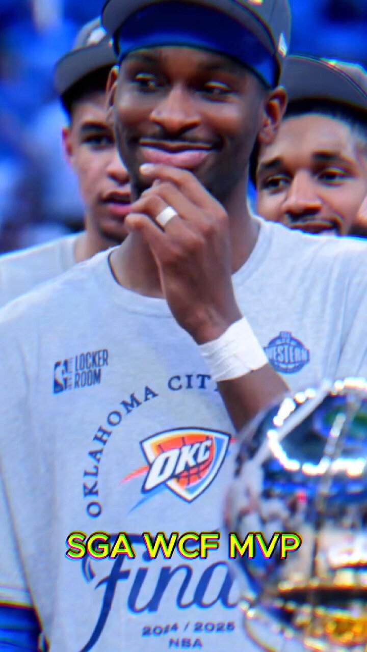 SGA WCF MVP OKC are in the FINALS ๐ฅ๐ชโ ๏ธ