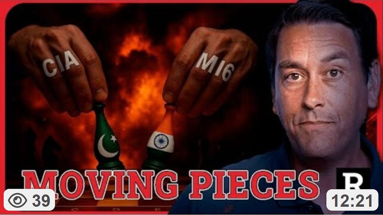 BOMBSHELL CIA & MI6 Behind the War in India & Pakistan Former CIA Agent admits | Redacted 5/8/25