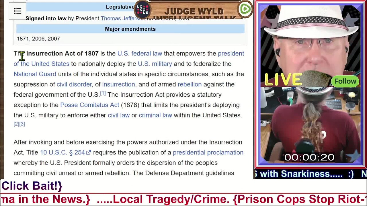 Insurrection Act 1807