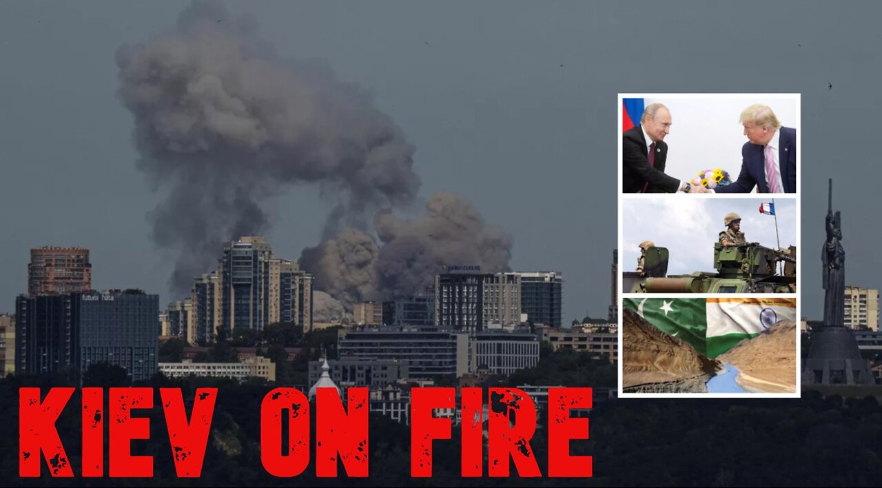 Explosions in Kiev. Ukraine loses Washington. US/Russia Talks. India - Pakistan Tensions. EU Economy