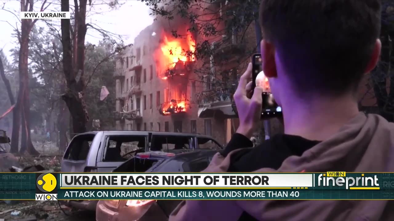 Russia-Ukraine War: Explosions Rock Kyiv in Huge Russian Attack | WION Fineprint