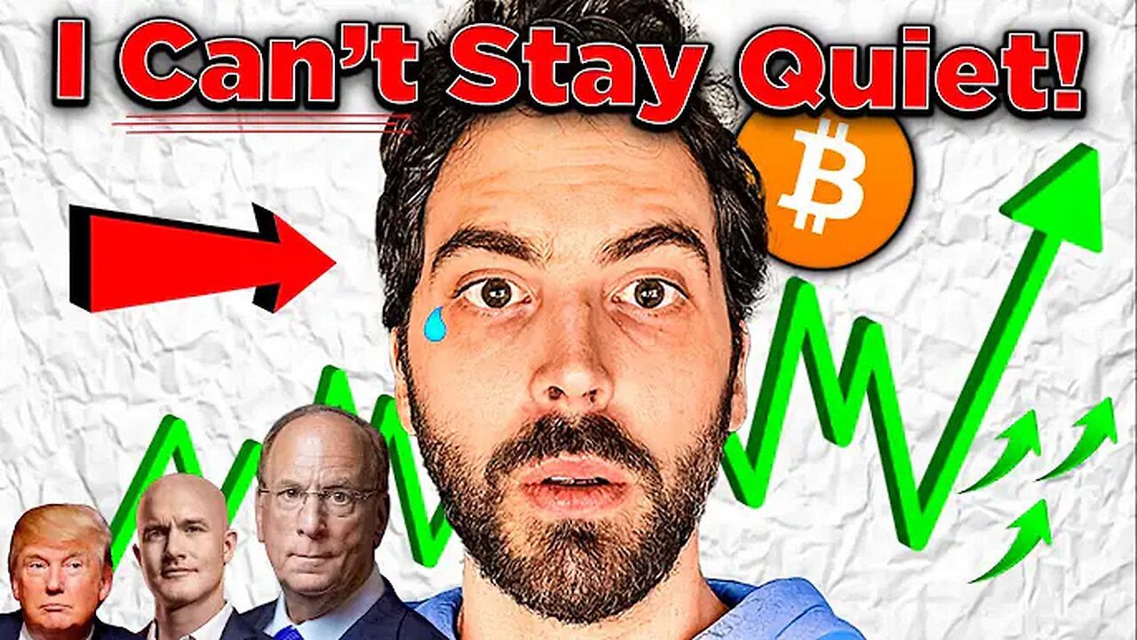 I Cant Stay Quiet on this Bitcoin PUMP Any Longer