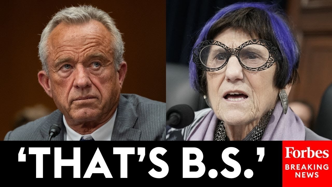 Rosa DeLauro And Sec. RFK Jr. Go At It Over Handling Of Measles Outbreaks: You Are Wrong