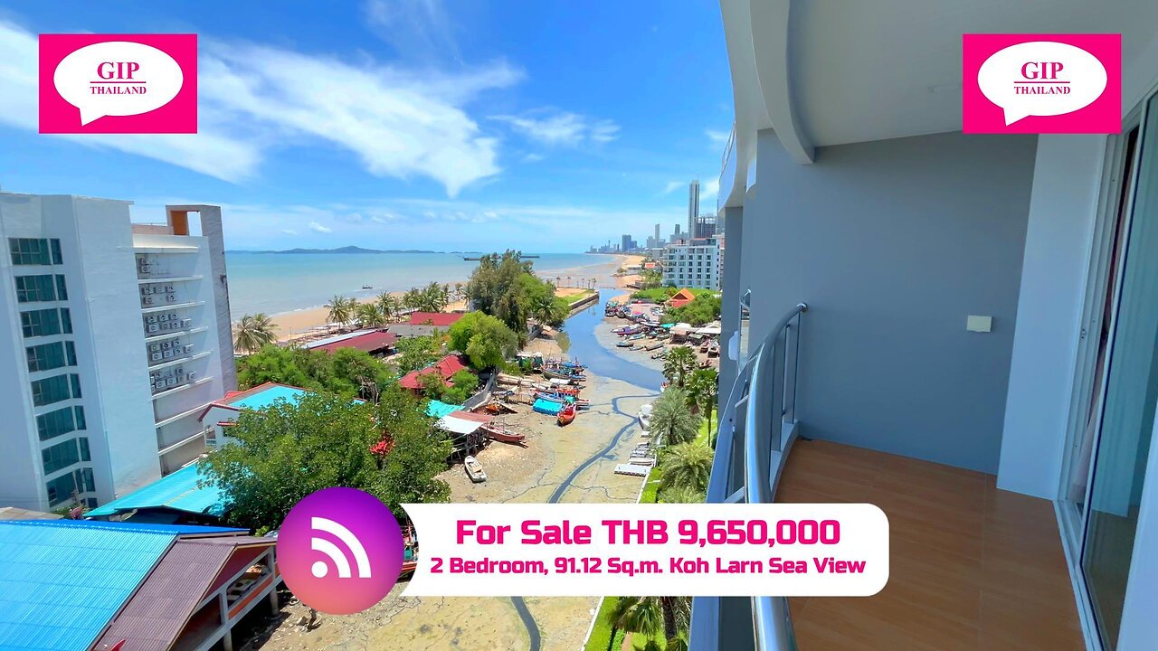 Whale Marina, Na Jomtien, Thailand, THB 9,650,000, 2 Bedroom, For Sale