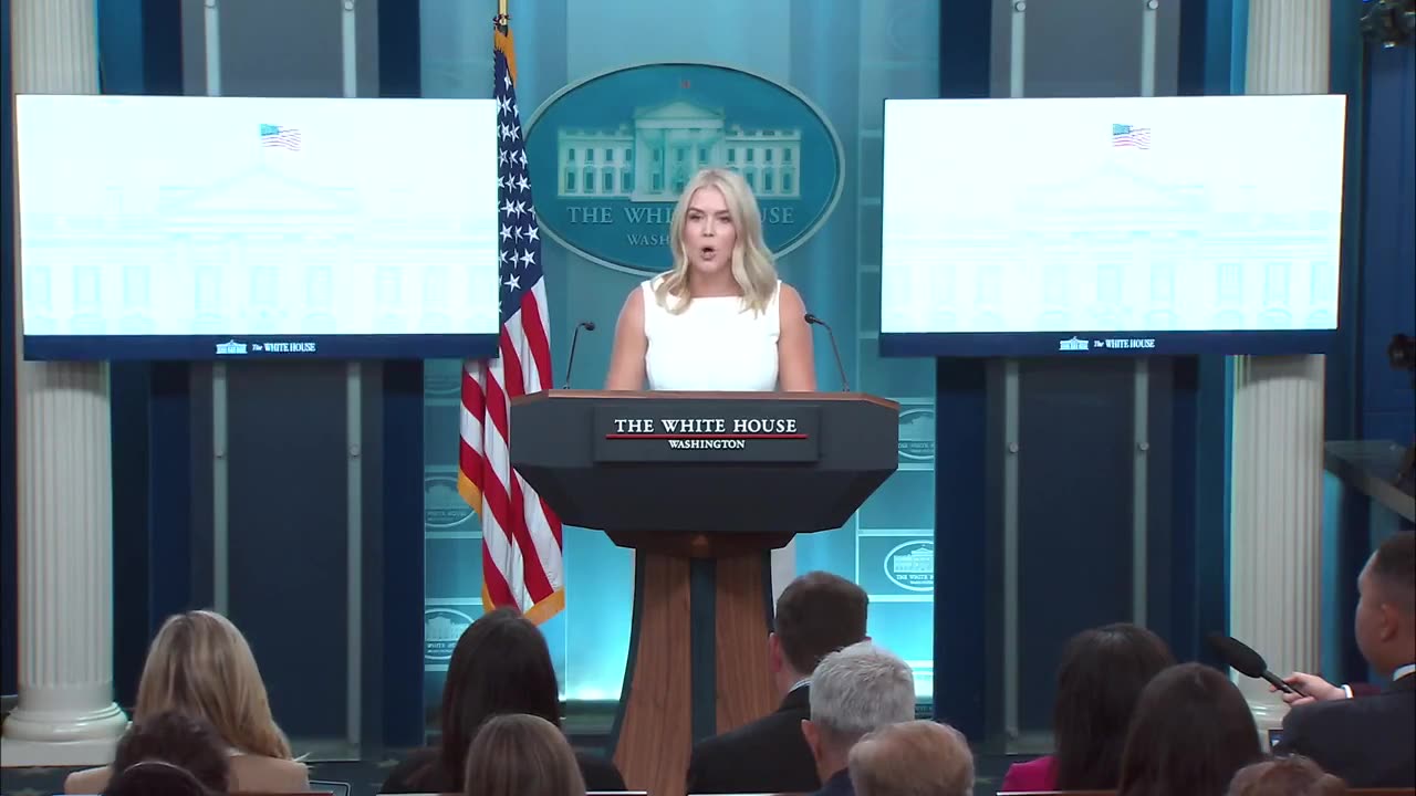 🚨🔥Karoline Leavitt highlights POTUS remarkable success in cleaning up D.C. crime: