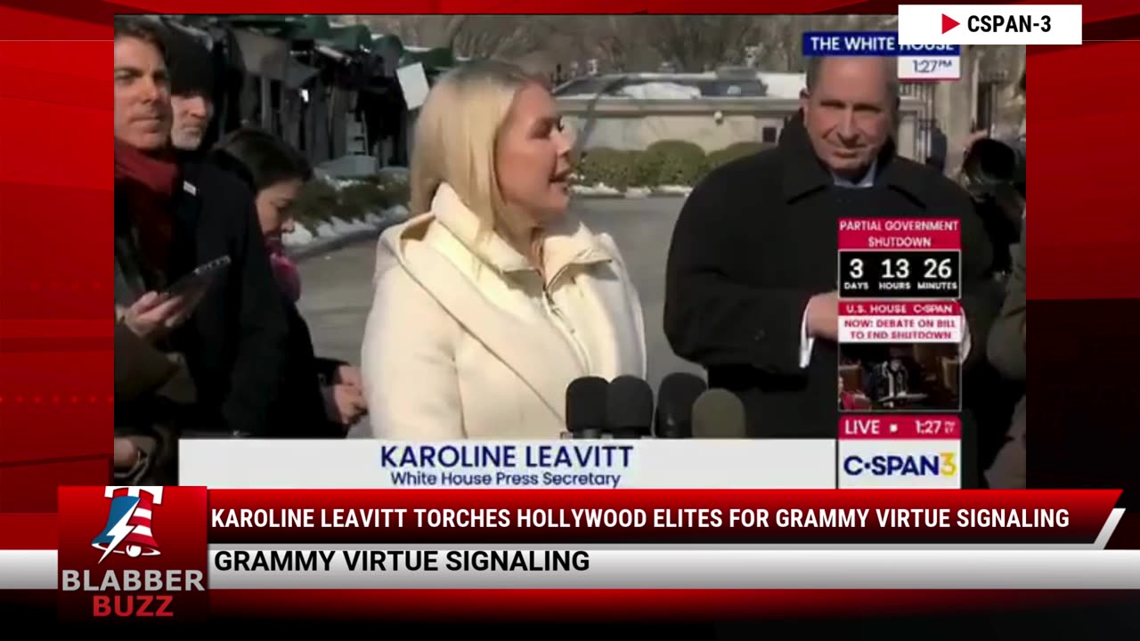 Karoline Leavitt Torches Hollywood Elites For Grammy Virtue Signaling
