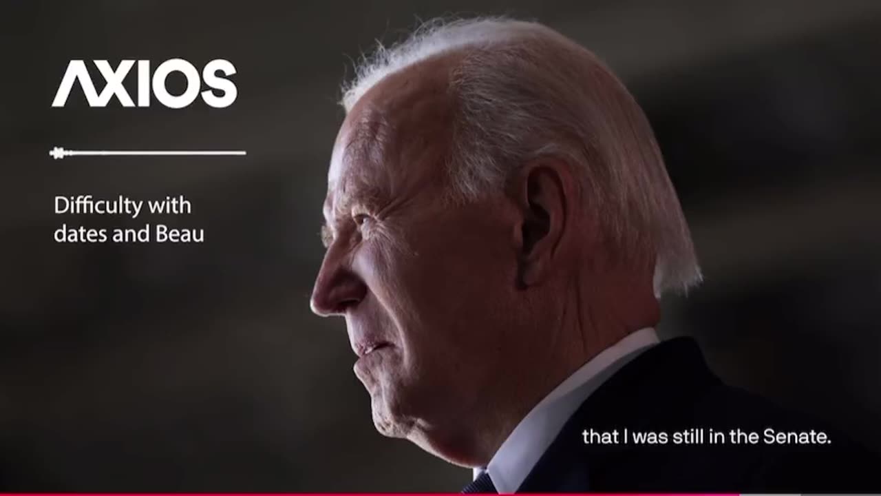 Axios obtained the audio of Robert Hurs 2023 interviews of Biden