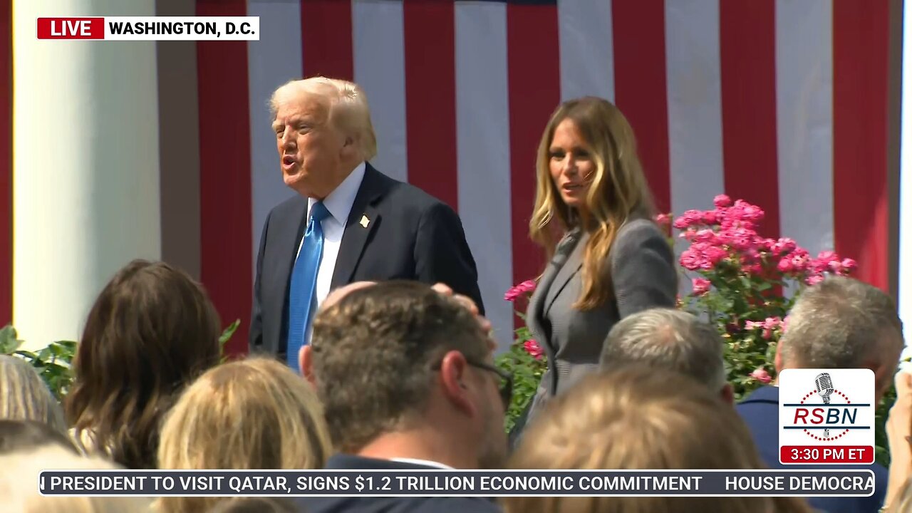 WATCH: President Trump and Melania Trump Share Remarks and Sign the Take It Down Act - 5/19/25