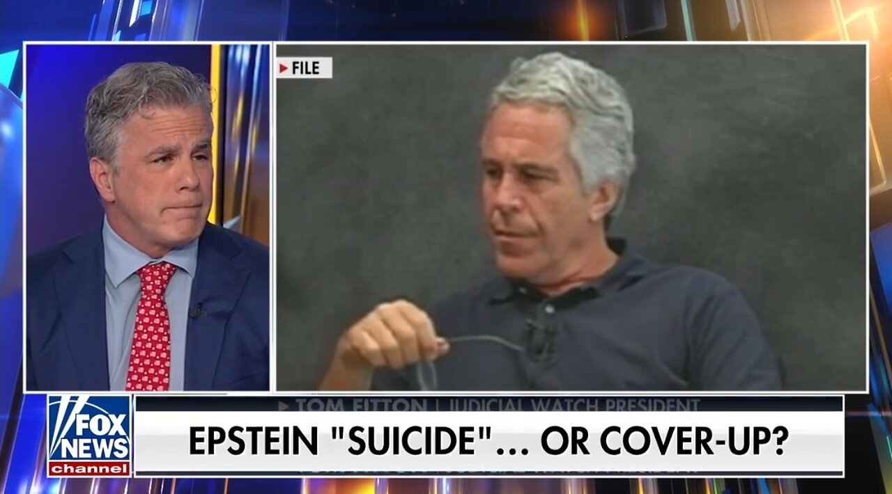 Tom Fitton: Theres No Doubt Theres An Epstein List