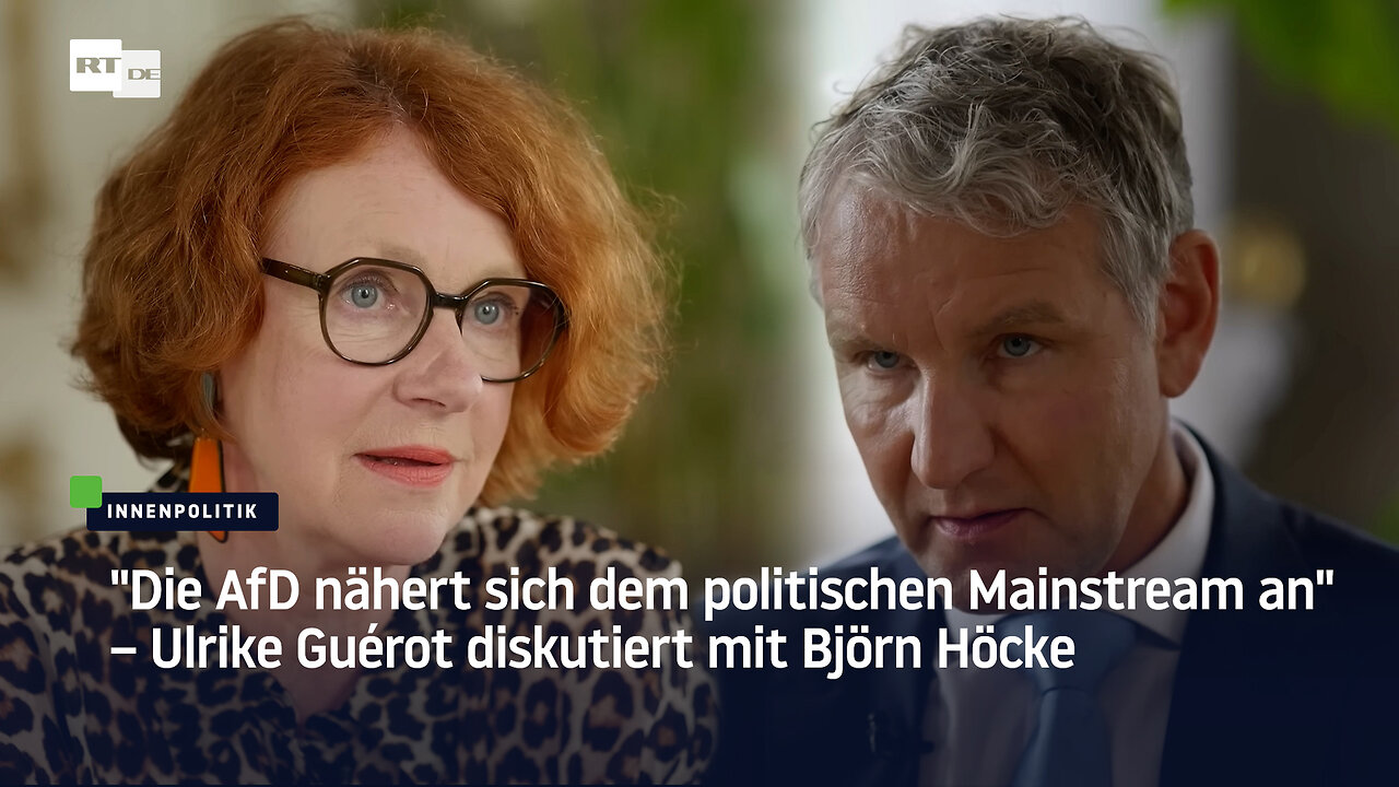 Die AfD nähert sich dem politischen Mainstream an – Ulrike Guérot diskutiert mit Björn Höcke