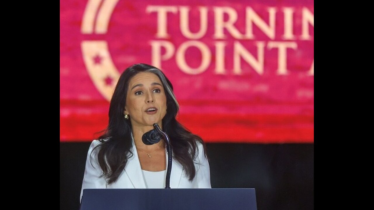 DNI Tulsi Gabbard. Charlie Kirk a Warrior for Truth, Freedom