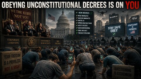 Obeying Unconstitutional Decrees Is On You (Video)