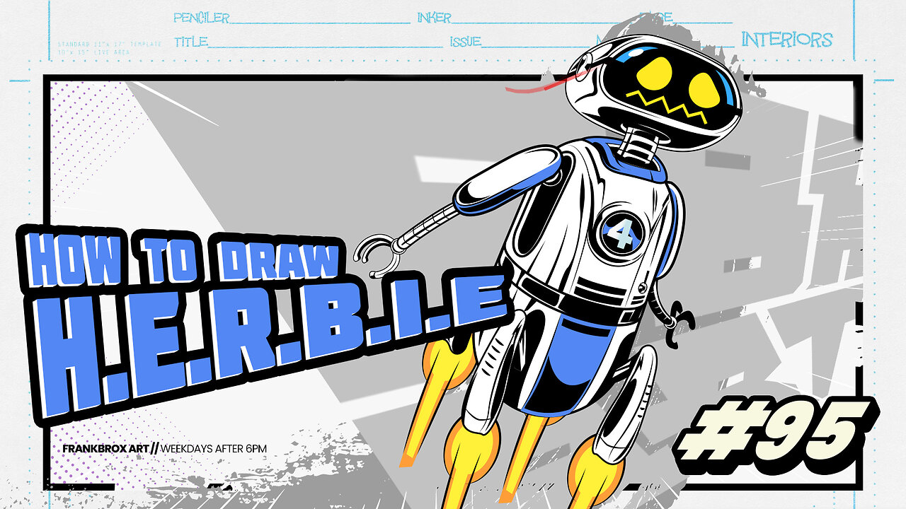 Unleash Your Creativity: Draw Fantastic Fours H.E.R.B.I.E.!