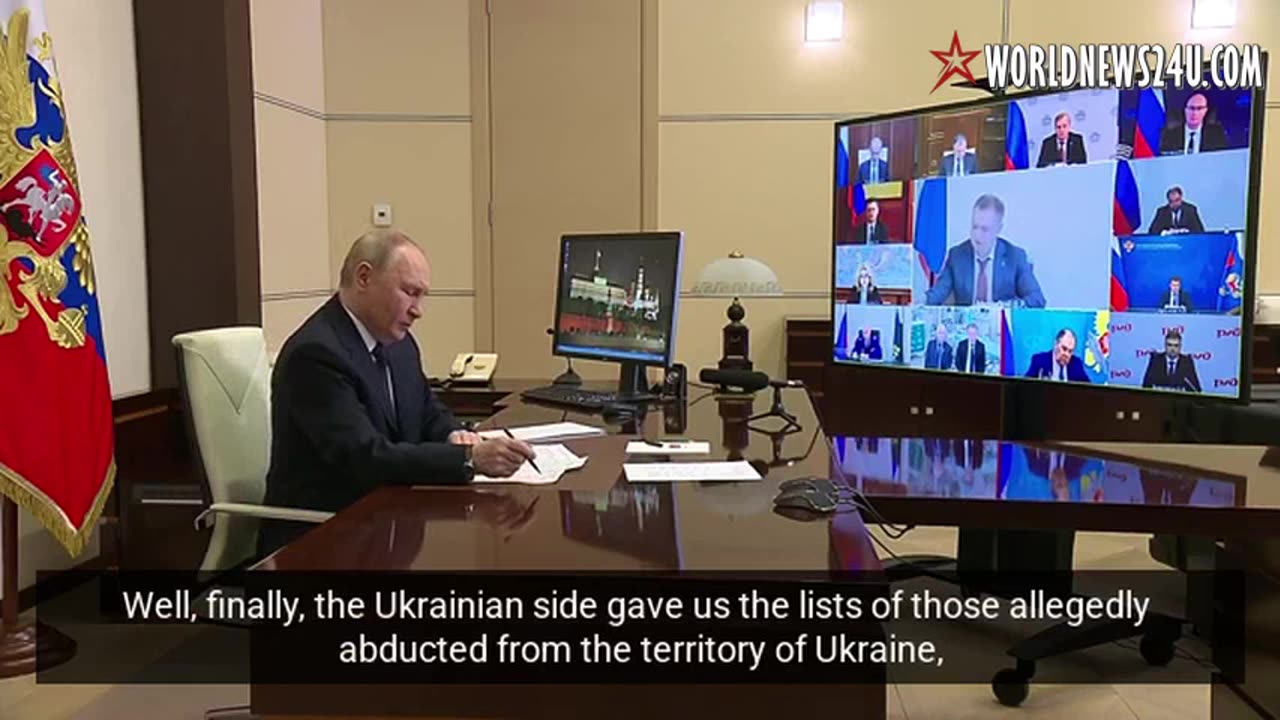 Putin added that it is impossible to negotiate with those who bet on terror