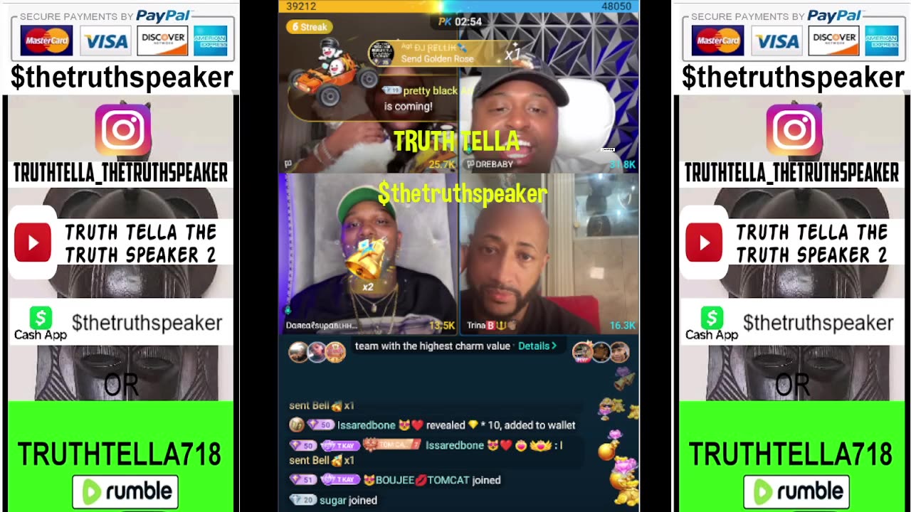 QUEEN TOMIKAY TEAM PK WITH DREBABY, DAREALSUPABIHH, SWEETS2HAVE & PEDO-FLOP