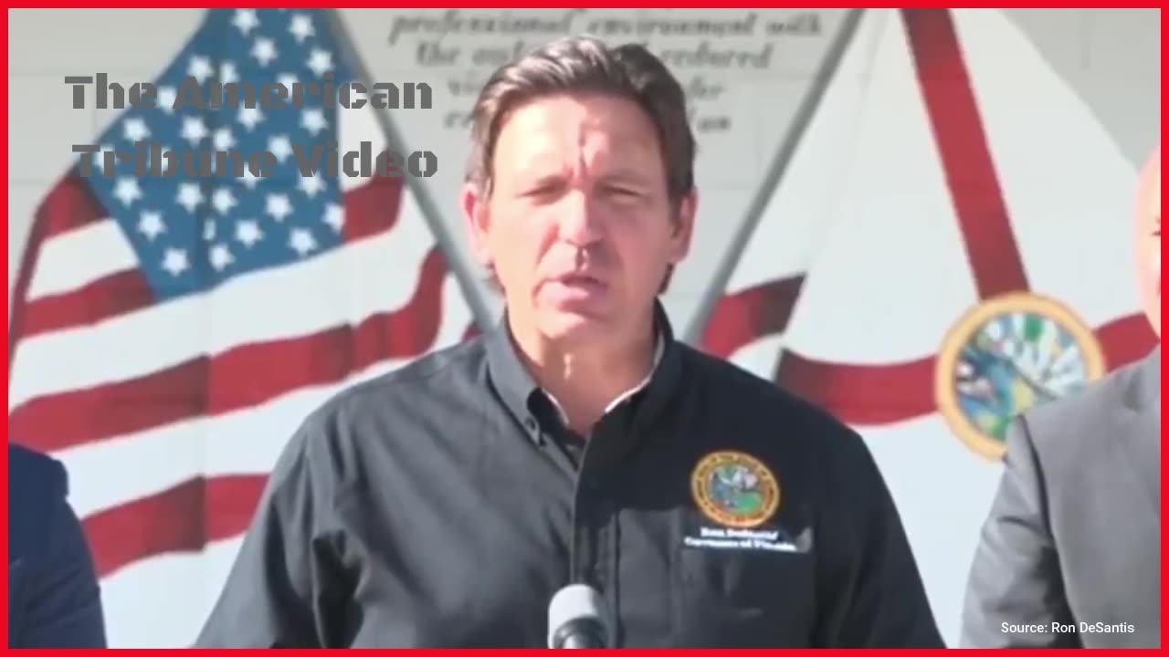 WATCH: Gov. DeSantis Announces Major Good News from “Alligator Alcatraz”