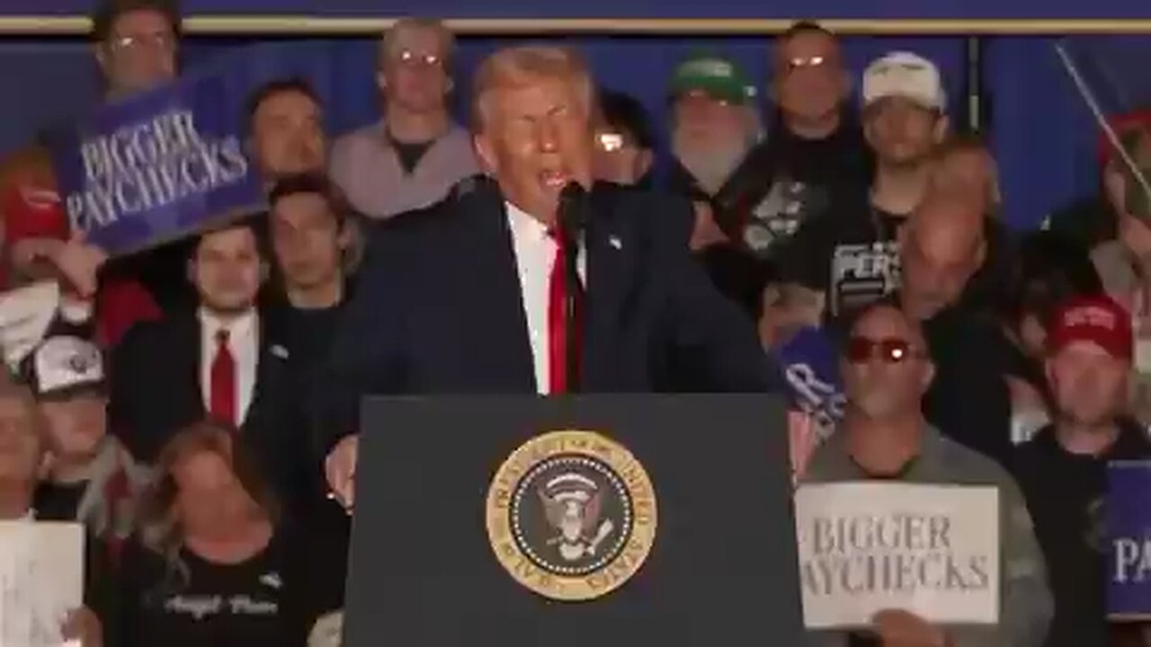 Trump implies he’s RUNNING AGAIN in 2028.