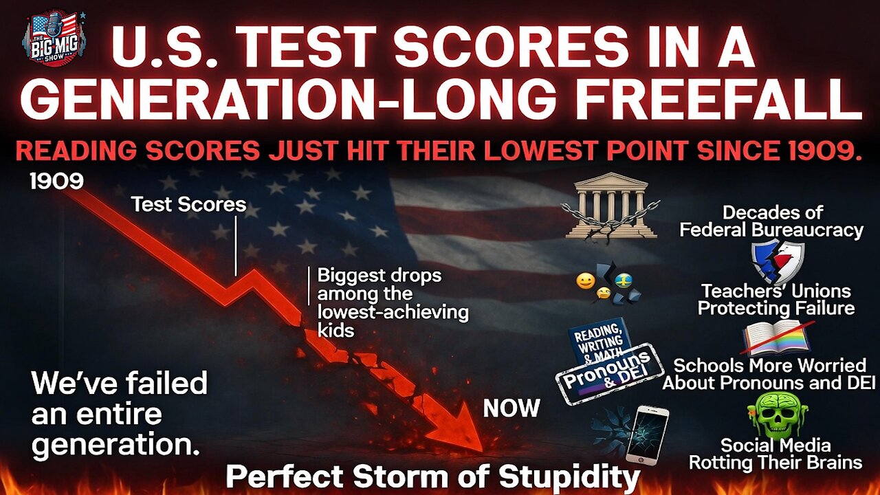 The Dumbing Down Of Kids, U.S. Test Scores In A Freefall