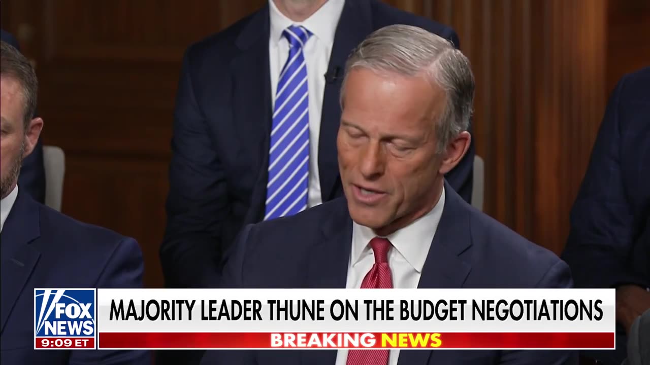 LET TRUMP COOK: Thune Says Give President Trumps Agenda a Chance [WATCH]
