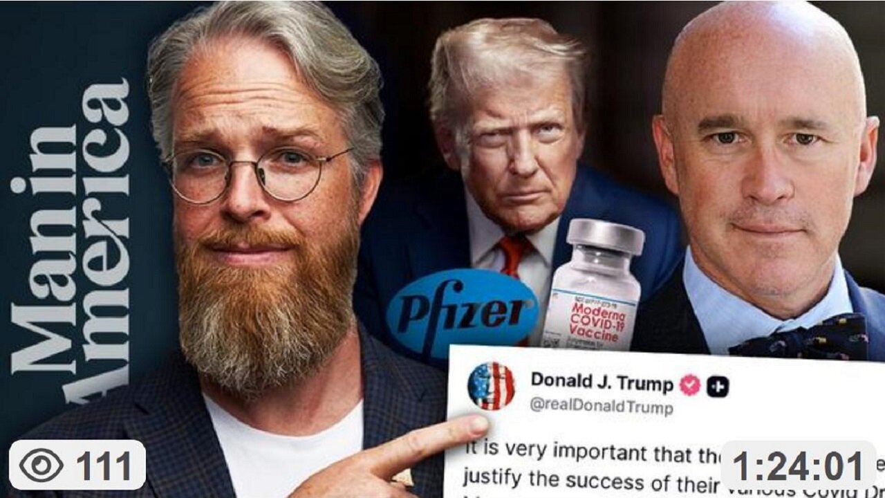 President Trump Demands Big Pharma Come Clean on Covid Shots w/ Dr. David Martin
