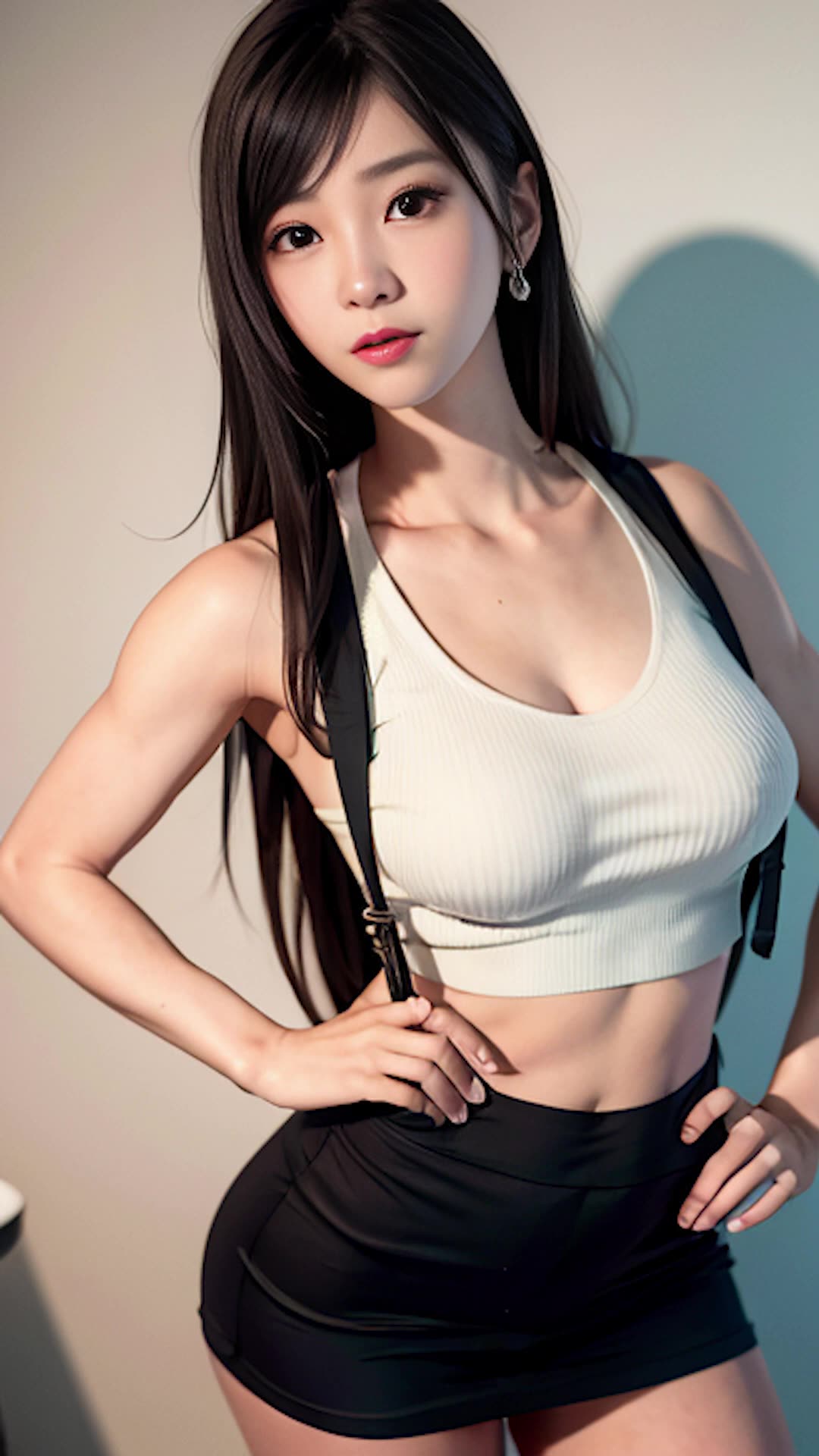 Tifa Lockhart Cosplay Masterpiece in 4K _ AI Lookbook