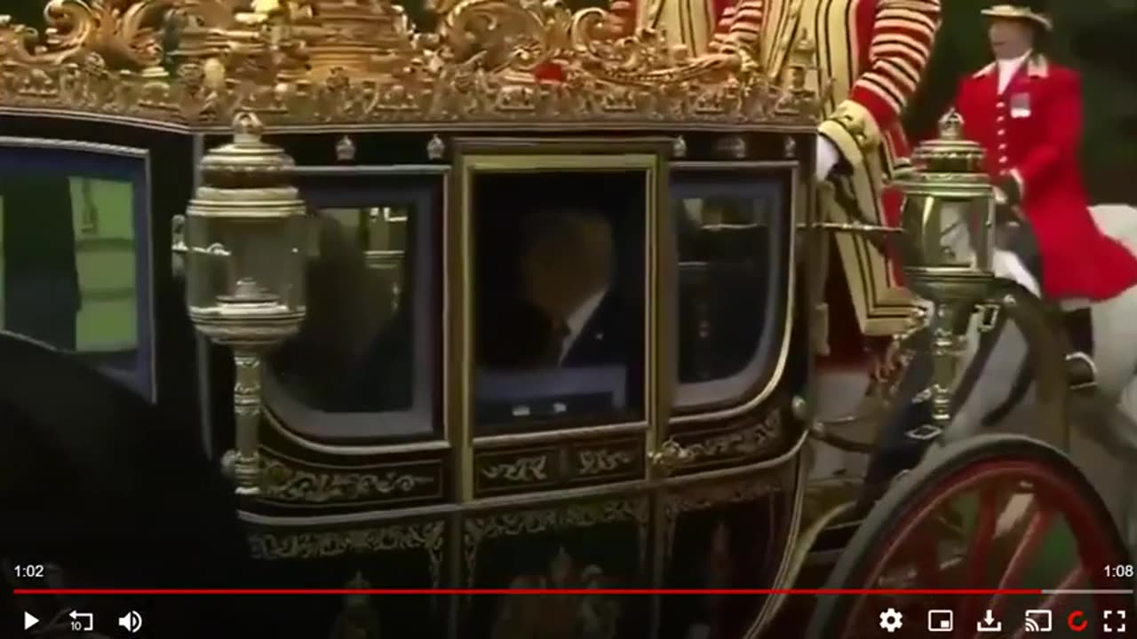 Orange Man Bad Riding up front with Charlie